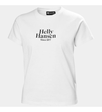 Helly Hansen Camiseta W Core Graphic blanco