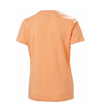 Helly Hansen  T-shirt W HH Logotipo laranja