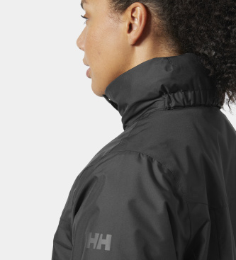 Helly Hansen Czarna kurtka ocieplana Aden