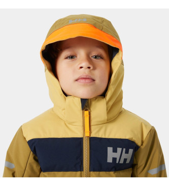 Helly Hansen Gesoleerde jas Verticaal mosterd 