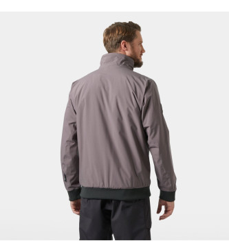 Helly Hansen Giubbotto bomber HP Racing Lifaloft, marrone grigiastro