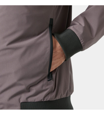 Helly Hansen Giubbotto bomber HP Racing Lifaloft, marrone grigiastro