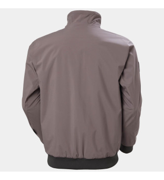 Helly Hansen Giubbotto bomber HP Racing Lifaloft, marrone grigiastro