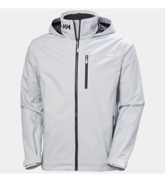 Helly Hansen Jas met capuchon Crew 2.0 grijs