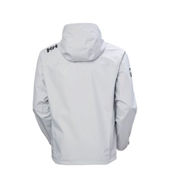 Helly Hansen Jadralna jakna Crew Hooded 2.0, meglena siva