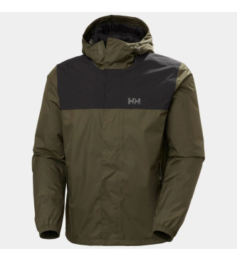 Helly Hansen Giacca foderata in pile verde Vancouver