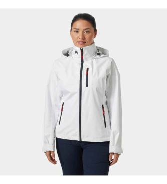 Helly Hansen Crew Hooded Jacket 2.0 white