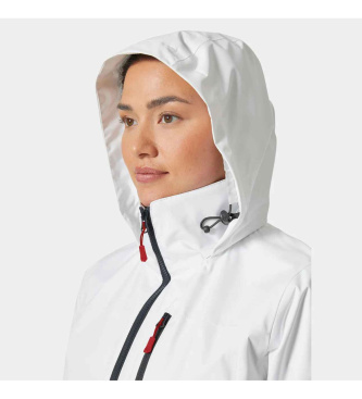 Helly Hansen Crew Hooded Jacket 2.0 white