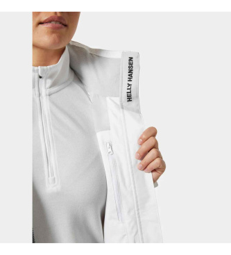 Helly Hansen Crew Hooded Jacket 2.0 white