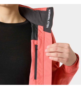 Helly Hansen Crew Hooded Jacket 2.0 pink