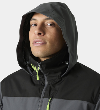 Helly Hansen Chaqueta Crew Hooded Midlayer 2.0 gris