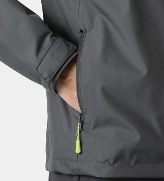 Helly Hansen Chaqueta Crew Hooded Midlayer 2.0 gris