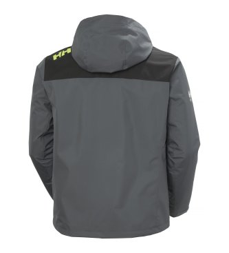 Helly Hansen Chaqueta Crew Hooded Midlayer 2.0 gris