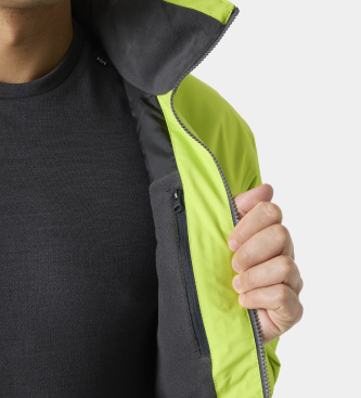 Helly Hansen Chaqueta Crew Hooded Midlayer 2.0 verde