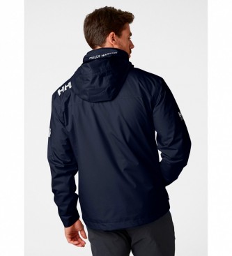 Helly Hansen Navy Midlayer Crew Hooded Jacket -Helly Tech® Protection-