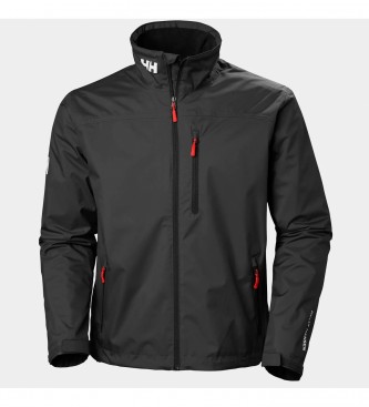 Helly Hansen Crew Midlayer black jacket -Helly Tech Protection-