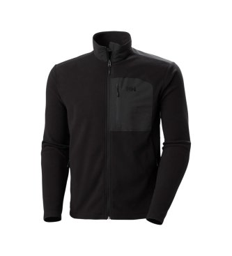 Helly Hansen Črna jakna Daybreaker Block iz mikro flisa
