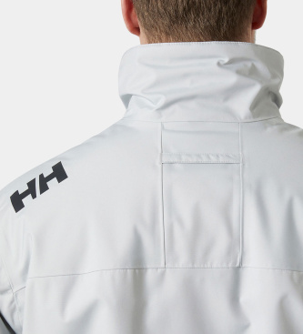 Helly Hansen Jadralna jakna Crew Midlayer 2.0, meglena siva