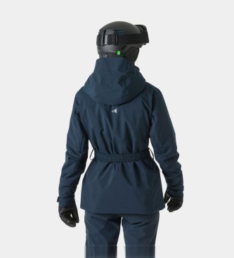 Helly Hansen Smučarska jakna Bellissimo Belted mornarsko modra