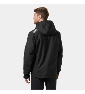 Helly Hansen Casaco de vela com capuz e camada intermdia preto