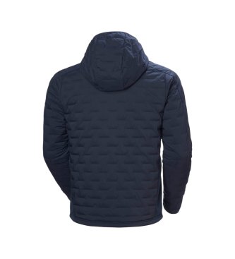 Helly Hansen Izolirna jakna s kapuco HP Hybrid Stretch, temno modra