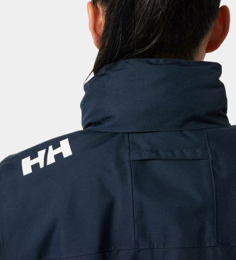 Helly Hansen Nautische jas Crew Hooded Midlayer 2.0 marineblauw