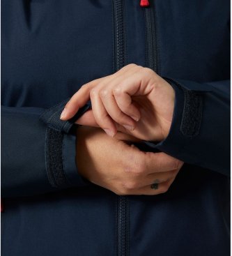 Helly Hansen Nautische jas Crew Hooded Midlayer 2.0 marineblauw