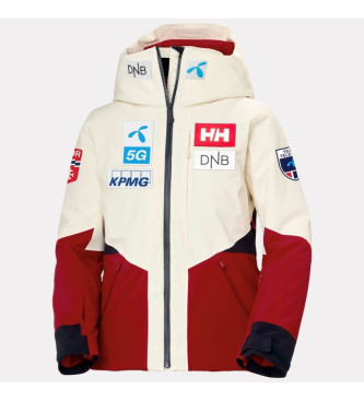 Helly Hansen Giacca da sci isolata Kvitfjell Race beige