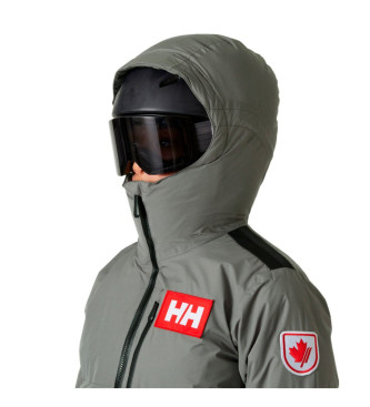 Helly Hansen Kurtka Kvitfjell Race Puffy szara