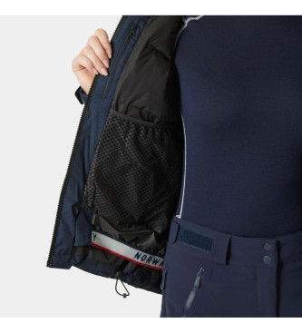 Helly Hansen Giacca blu navy gonfia Kvitfjell Race