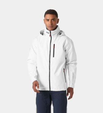 Helly Hansen Crew Hooded Midlayer 2.0 seglarjacka vit