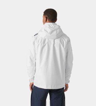 Helly Hansen Crew Hooded Midlayer 2.0 seglarjacka vit