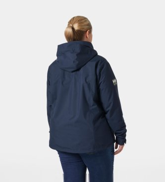 Helly Hansen Giacca nautica Crew Hooded Midlayer Plus 2.0 blu navy