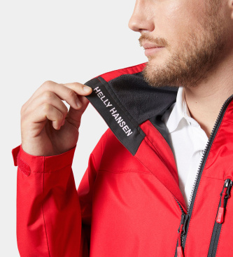 Helly Hansen Rdeča jadralna jakna Crew 2.0