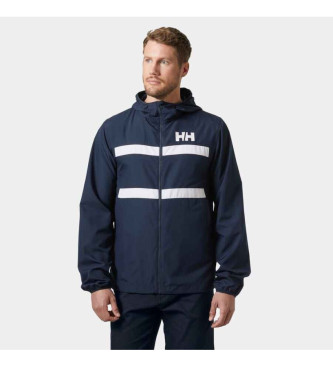 Helly Hansen Casaco corta-vento com riscas de sal azul