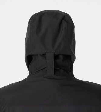 Helly Hansen Črn dežni plašč Seven