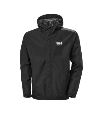 Helly Hansen Črn dežni plašč Seven