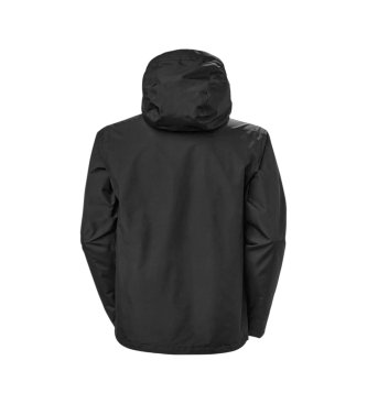 Helly Hansen Črn dežni plašč Seven