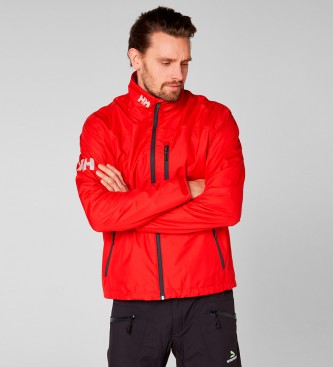 Helly Hansen Red Midlayer Crew Jacket -Helly Tech® Protection-