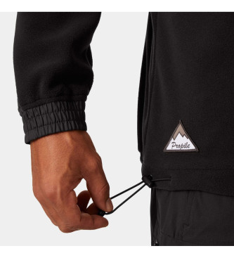 Helly Hansen Fleece met halve rits Yu Polartec zwart