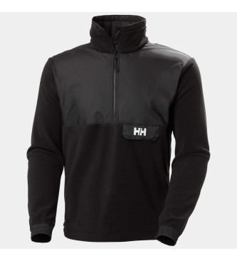 Helly Hansen Forro polar con media cremallera Yu Polartec negro