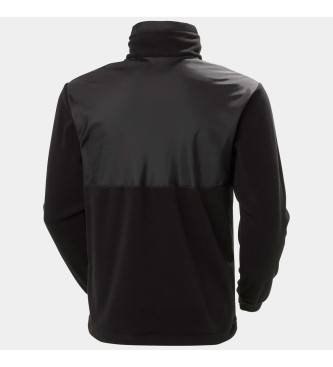 Helly Hansen Fleece met halve rits Yu Polartec zwart