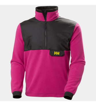 Helly Hansen Forro polar com meio fecho de correr Yu Polartec rosa