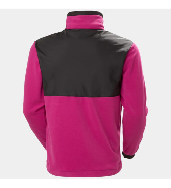 Helly Hansen Forro polar com meio fecho de correr Yu Polartec rosa