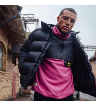 Helly Hansen Fleeceforing med halv lynls Yu Polartec pink