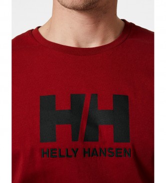Helly Hansen Camiseta Logotipo granate