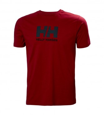 Helly Hansen T-shirt com logotipo Maroon