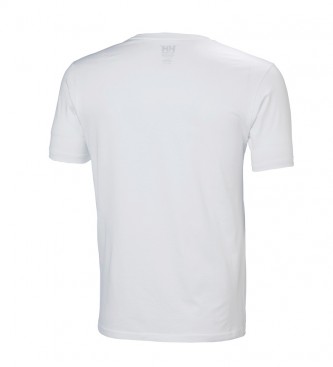 Helly Hansen T-shirt branco do logotipo de HH