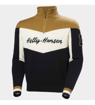 Helly Hansen Camisola de malha Apres preta, mostarda