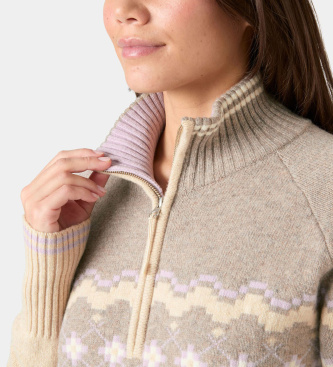 Helly Hansen Jersey Après Knit beige